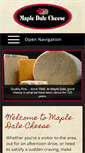 Mobile Screenshot of mapledalecheese.ca